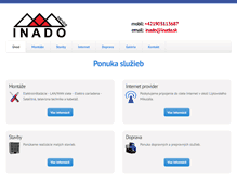 Tablet Screenshot of inado.sk